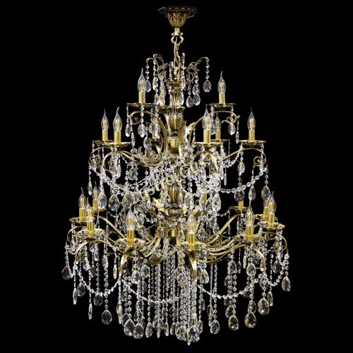 Люстра бронзовая Афина №21 в Нижнем Новгороде Гусь Хрустальный