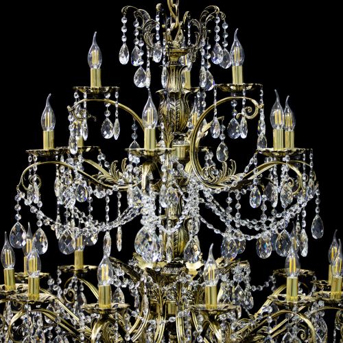 Люстра бронзовая Афина №21 в Нижнем Новгороде Гусь Хрустальный