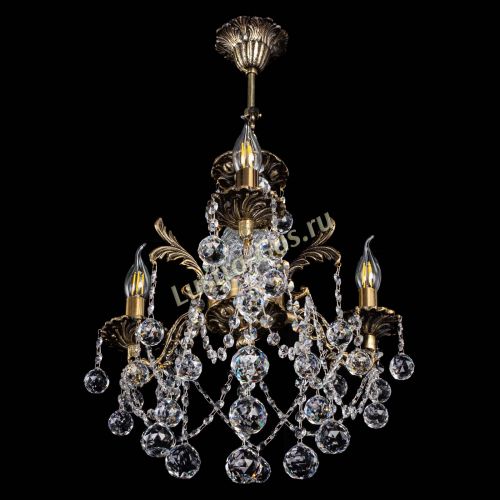 Люстра бронзовая Алфея №3/1 Шар в Нижнем Новгороде Гусь Хрустальный