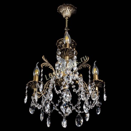 Люстра бронзовая Алфея №3/1 Журавлик в Нижнем Новгороде Гусь Хрустальный