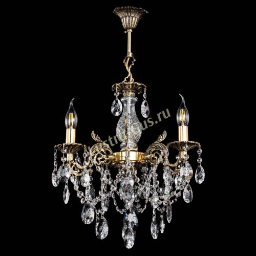 Люстра бронзовая Алфея №3/1 Звездочка в Нижнем Новгороде Гусь Хрустальный