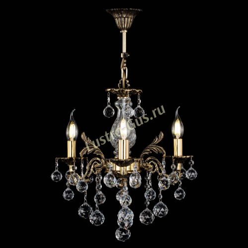 Люстра бронзовая Алфея №3/2 Шар в Нижнем Новгороде Гусь Хрустальный