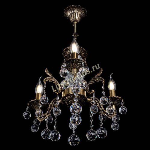 Люстра бронзовая Алфея №3/2 Шар в Нижнем Новгороде Гусь Хрустальный