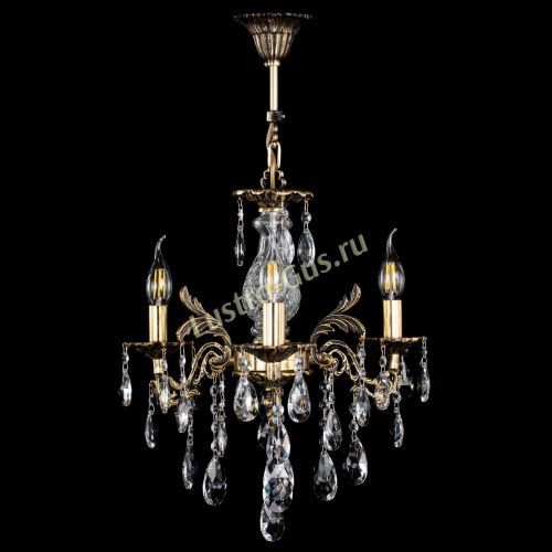 Люстра бронзовая Алфея №3/2 Журавлик в Нижнем Новгороде Гусь Хрустальный