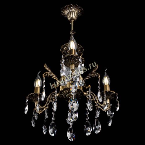 Люстра бронзовая Алфея №3/2 Журавлик в Нижнем Новгороде Гусь Хрустальный