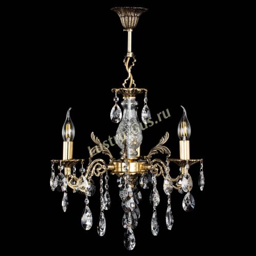 Люстра бронзовая Алфея №3/2 Звездочка в Нижнем Новгороде Гусь Хрустальный