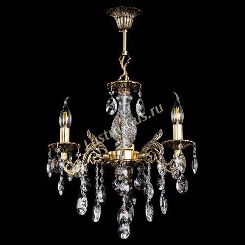 Люстра бронзовая Алфея №3/2 Звездочка в Нижнем Новгороде Гусь Хрустальный