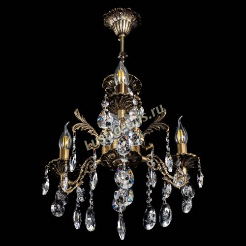 Люстра бронзовая Алфея №3/2 Звездочка в Нижнем Новгороде Гусь Хрустальный