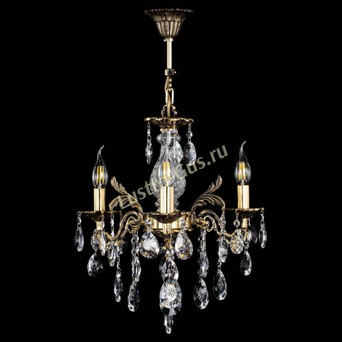 Люстра бронзовая Алфея №3/2 Звездочка в Нижнем Новгороде Гусь Хрустальный