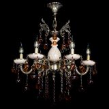 Люстра бронзовая Алфея №5 с камнем шар чайная в Нижнем Новгороде Люстра бронзовая Алфея №5 с камнем шар чайная в Нижнем Новгороде