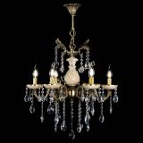 Люстра бронзовая Алфея №6 с камнем шар в Нижнем Новгороде