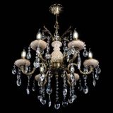 Люстра Алфея №6 с камнем журавлик в Нижнем Новгороде