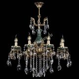 Люстра бронзовая Алфея Малахит №8 баден в Нижнем Новгороде