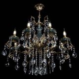 Люстра бронзовая Алфея Малахит №8 баден в Нижнем Новгороде