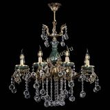 Люстра бронзовая Алфея Малахит №8 шар в Нижнем Новгороде