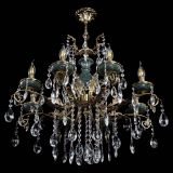 Люстра бронзовая Алфея Малахит №8 журавлик в Нижнем Новгороде