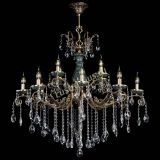 Люстра бронзовая Алфея Малахит №12 баден в Нижнем Новгороде