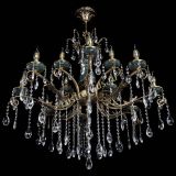 Люстра бронзовая Алфея Малахит №12 журавлик в Нижнем Новгороде