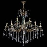 Люстра бронзовая Алфея Малахит №12 звездочка в Нижнем Новгороде