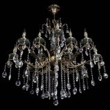 Люстра бронзовая Алфея Малахит №12 звездочка в Нижнем Новгороде