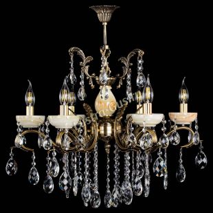 Бронзовая люстра Люстра бронзовая Алфея Оникс №6/2 баден
