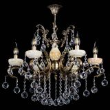 Люстра бронзовая Алфея Оникс №6/2 шар в Нижнем Новгороде