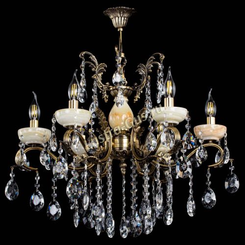 Люстра бронзовая Алфея Оникс №6/2 звездочка в Нижнем Новгороде Гусь Хрустальный