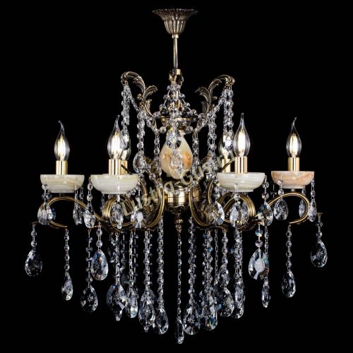 Люстра бронзовая Алфея Оникс №6 звездочка в Нижнем Новгороде Гусь Хрустальный