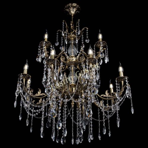 Люстра бронзовая Кассандра Алфея №12 журавлик в Нижнем Новгороде Гусь Хрустальный