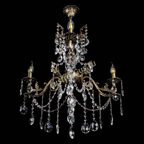 Люстра бронзовая Кассандра Алфея №3/1 баден в Нижнем Новгороде Гусь Хрустальный