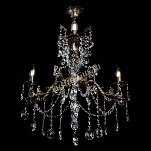 Люстра бронзовая Кассандра Алфея №3/1 баден в Нижнем Новгороде Гусь Хрустальный