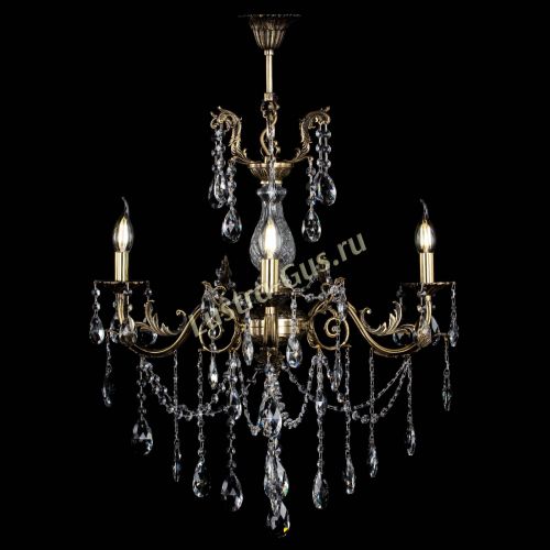 Люстра бронзовая Кассандра Алфея №3/1 журавлик в Нижнем Новгороде Гусь Хрустальный