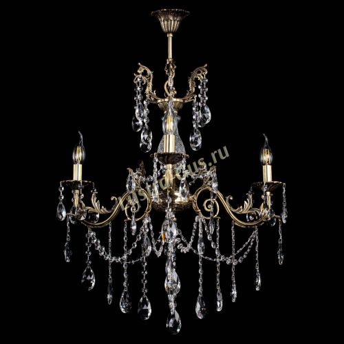 Люстра бронзовая Кассандра Алфея №3/1 журавлик в Нижнем Новгороде Гусь Хрустальный