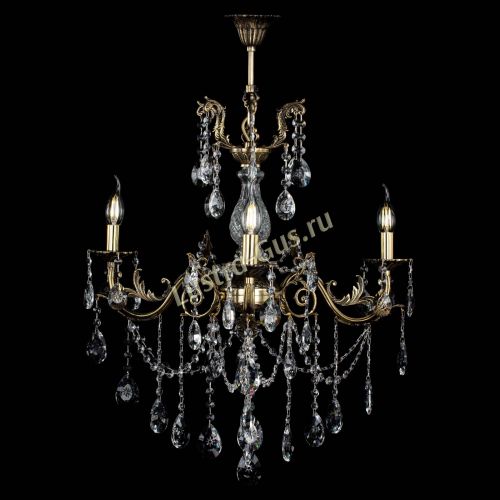 Люстра бронзовая Кассандра Алфея №3/1 звездочка в Нижнем Новгороде Гусь Хрустальный