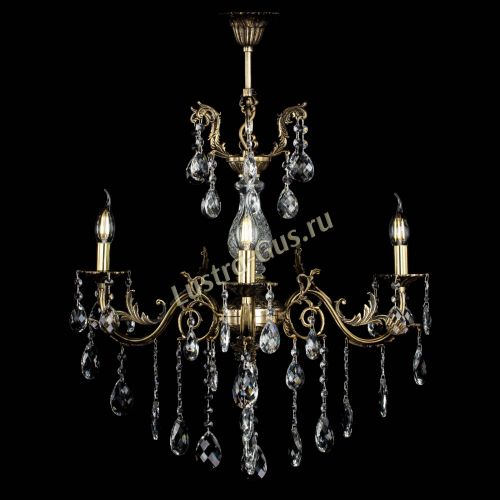 Люстра бронзовая Кассандра Алфея №3/2 баден в Нижнем Новгороде Гусь Хрустальный