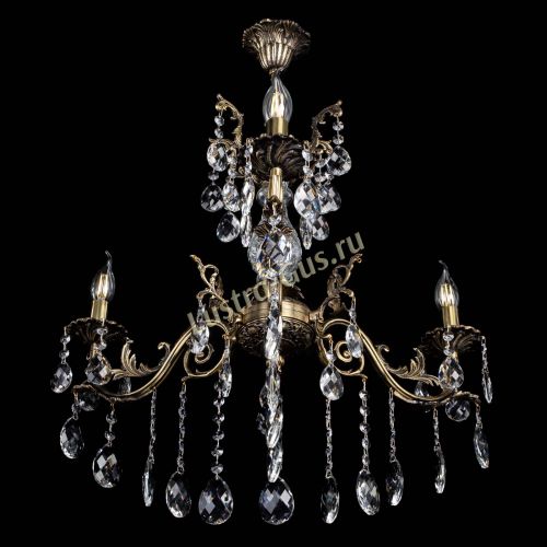 Люстра бронзовая Кассандра Алфея №3/2 баден в Нижнем Новгороде Гусь Хрустальный