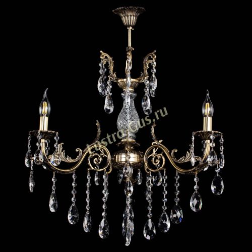 Люстра бронзовая Кассандра Алфея №3/2 журавлик в Нижнем Новгороде Гусь Хрустальный