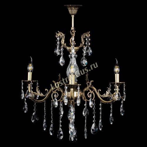 Люстра бронзовая Кассандра Алфея №3/2 звездочка в Нижнем Новгороде Гусь Хрустальный