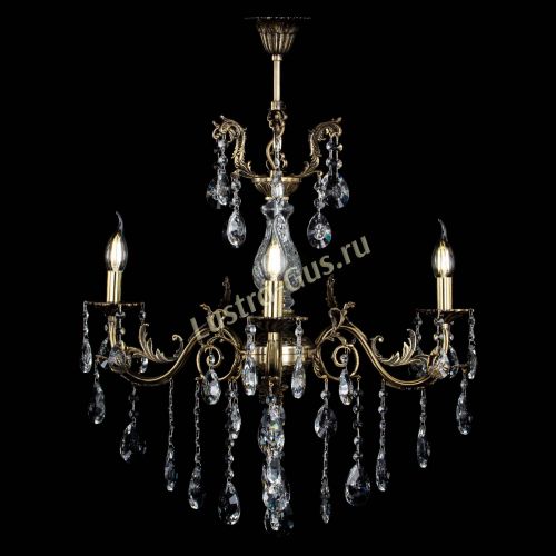 Люстра бронзовая Кассандра Алфея №3/2 звездочка в Нижнем Новгороде Гусь Хрустальный