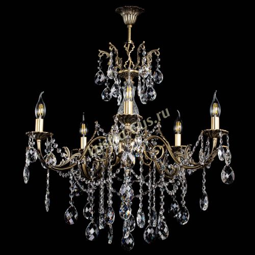 Люстра бронзовая Кассандра Алфея №5/1 баден в Нижнем Новгороде Гусь Хрустальный