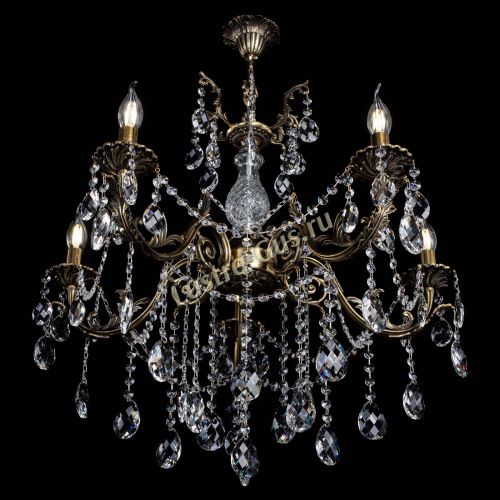 Люстра бронзовая Кассандра Алфея №5/1 баден в Нижнем Новгороде Гусь Хрустальный