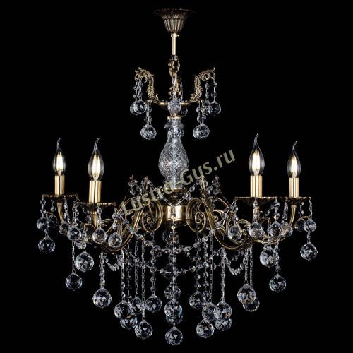 Люстра бронзовая Кассандра Алфея №5/1 шар в Нижнем Новгороде Гусь Хрустальный