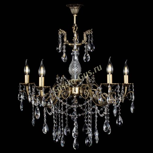 Люстра бронзовая Кассандра Алфея №5/1 журавлик в Нижнем Новгороде Гусь Хрустальный