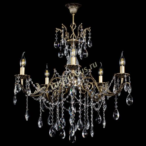 Люстра бронзовая Кассандра Алфея №5/1 журавлик в Нижнем Новгороде Гусь Хрустальный