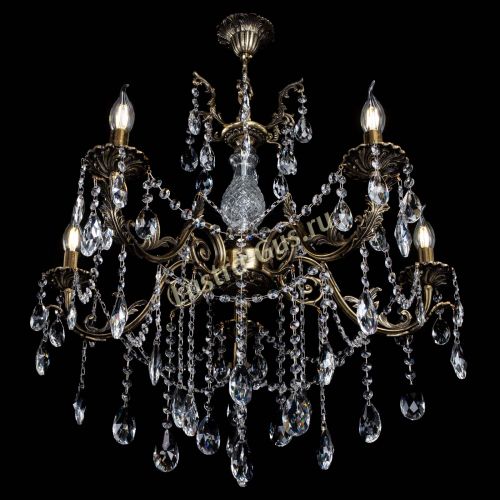 Люстра бронзовая Кассандра Алфея №5/1 журавлик в Нижнем Новгороде Гусь Хрустальный