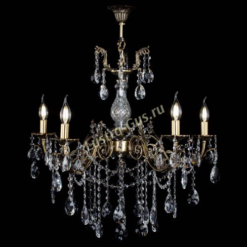 Люстра бронзовая Кассандра Алфея №5/1 звездочка в Нижнем Новгороде Гусь Хрустальный