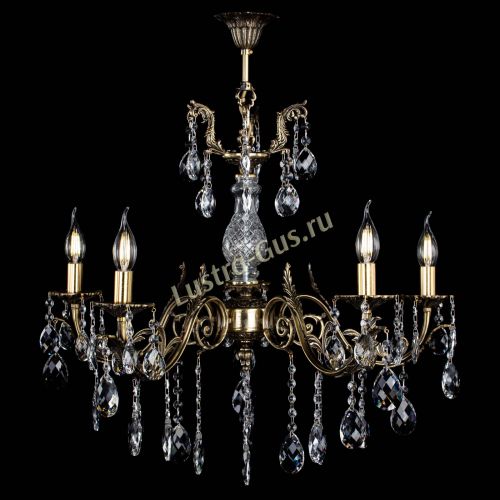 Люстра бронзовая Кассандра Алфея №5/2 баден в Нижнем Новгороде Гусь Хрустальный