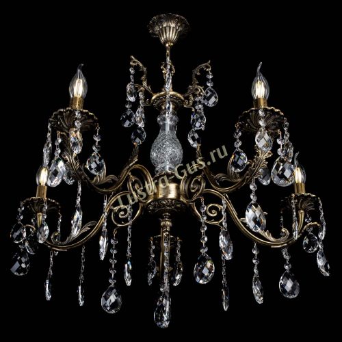 Люстра бронзовая Кассандра Алфея №5/2 баден в Нижнем Новгороде Гусь Хрустальный