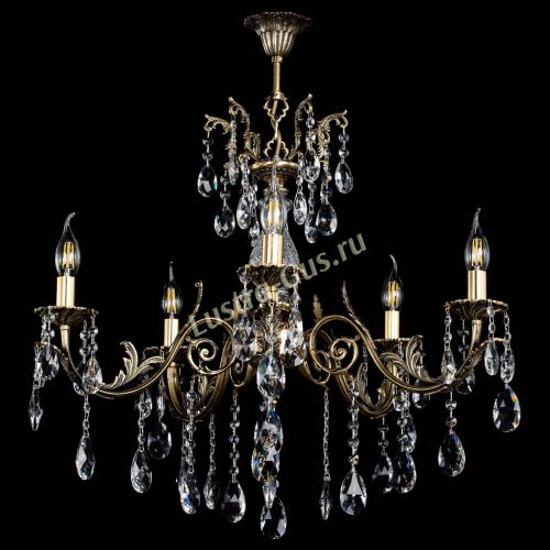 Люстра бронзовая Кассандра Алфея №5/2 журавлик в Нижнем Новгороде Гусь Хрустальный