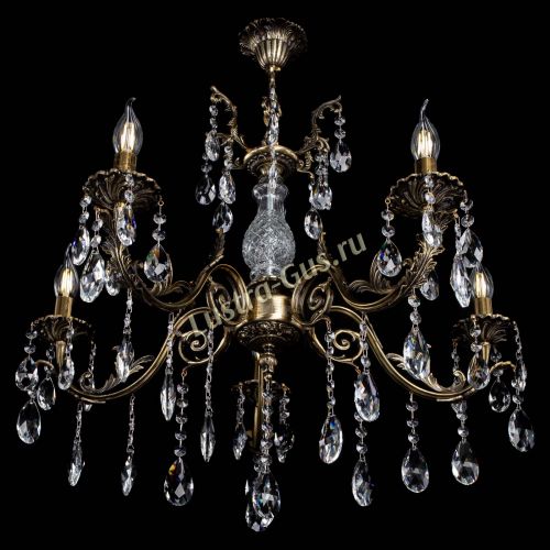 Люстра бронзовая Кассандра Алфея №5/2 журавлик в Нижнем Новгороде Гусь Хрустальный